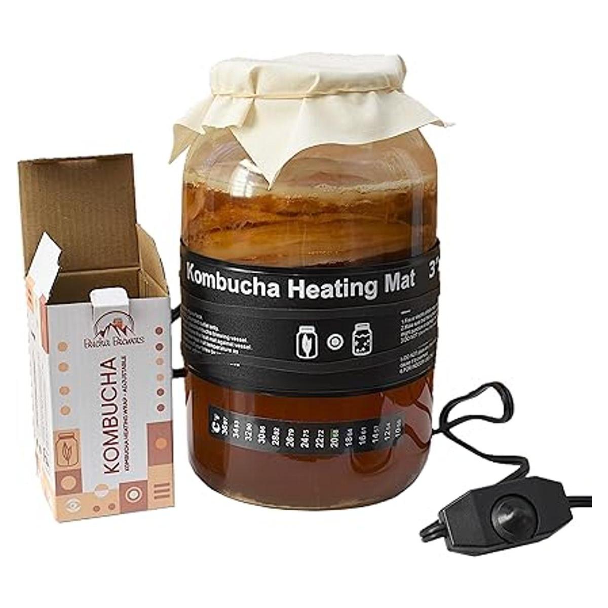 Estera de calor ajustable Kombucha Bucha Brewers