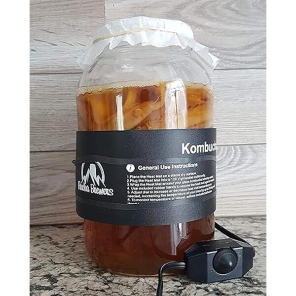 Estera de calor ajustable Kombucha Bucha Brewers