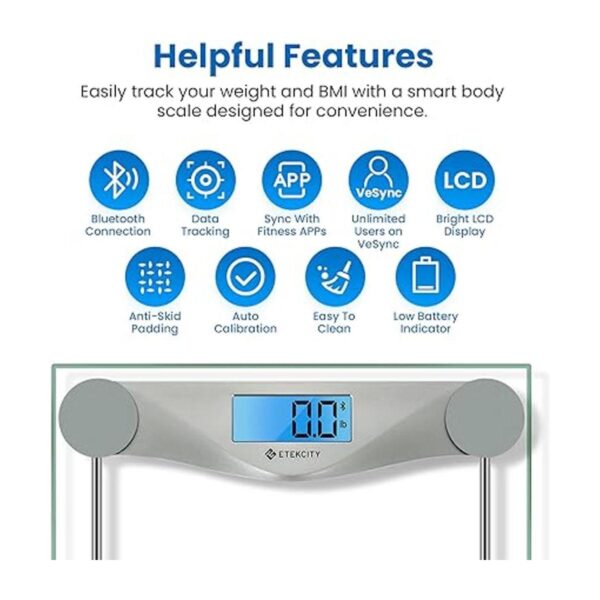 Etekcity Báscula de baño para báscula de peso corporal_5