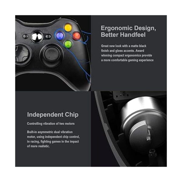 Etpark Xbox 360 Controlador inalámbrico para Xbox y Slim_4