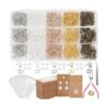 EuTengHao Ganchos para pendientes para hacer joyas kit de