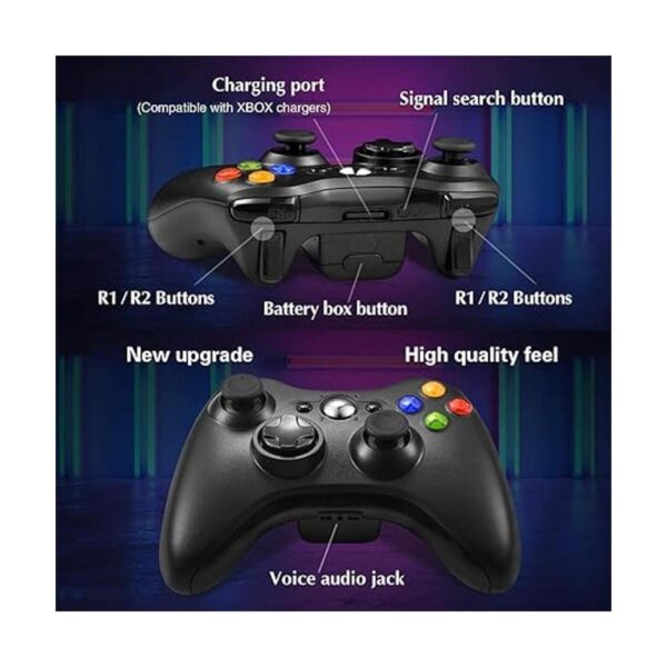 Etpark Xbox 360 Controlador inalámbrico para Xbox y Slim_2