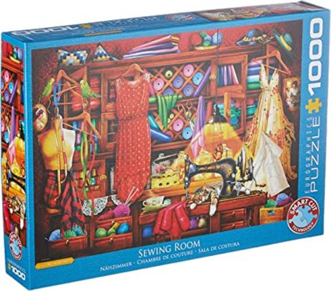 EuroGraphics EURHR Sewing Craft Room Puzzle de 1000
