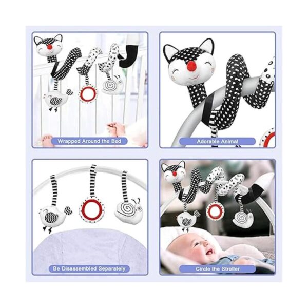 Euyecety Juguetes de peluche en espiral para bebé_5