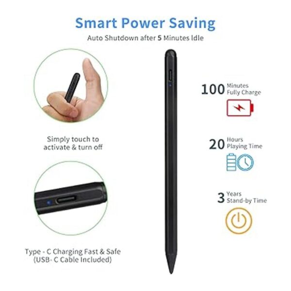 Evach Active Lápiz capacitivo para iPhone 12 lápiz_3