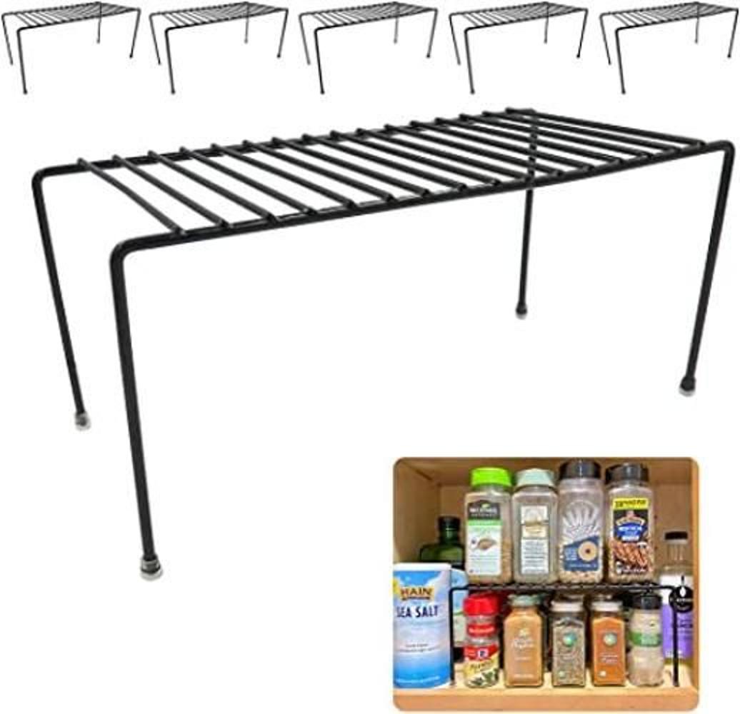 Evelots Paquete de 6 estantes organizadores de cocina