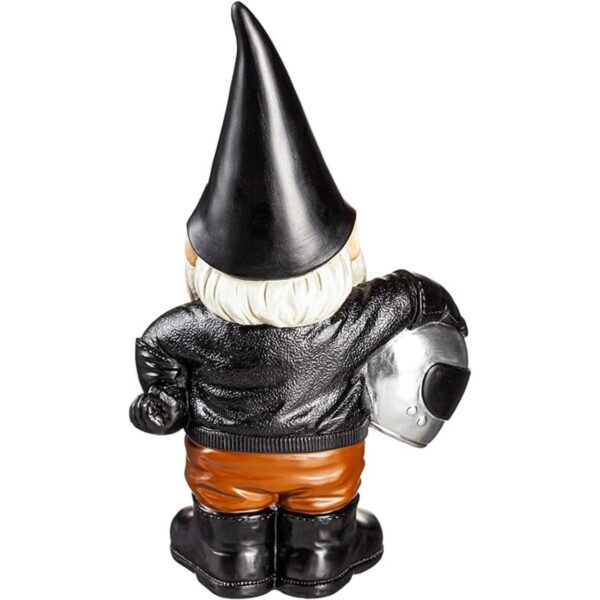 Evergreen Estatua de gnomo de motocicleta de 10 pulgadas_2