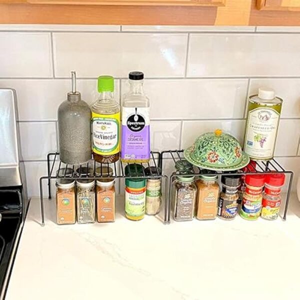 Evelots Paquete de 6 estantes organizadores de cocina