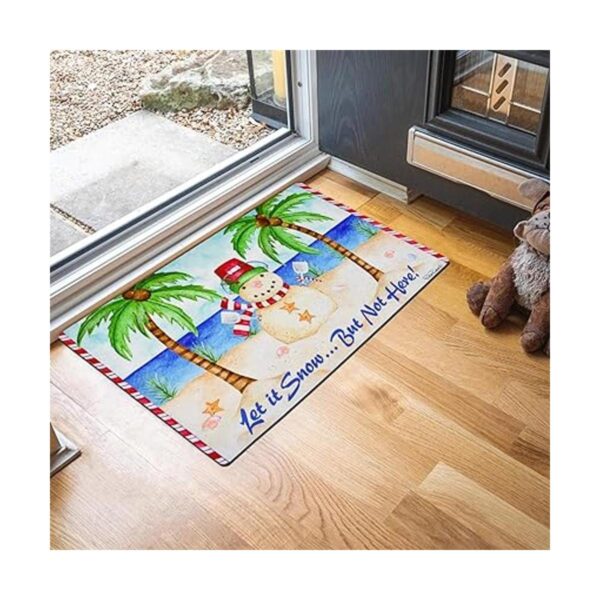 Eview Alfombra de Navidad decorativa para interiores y_4