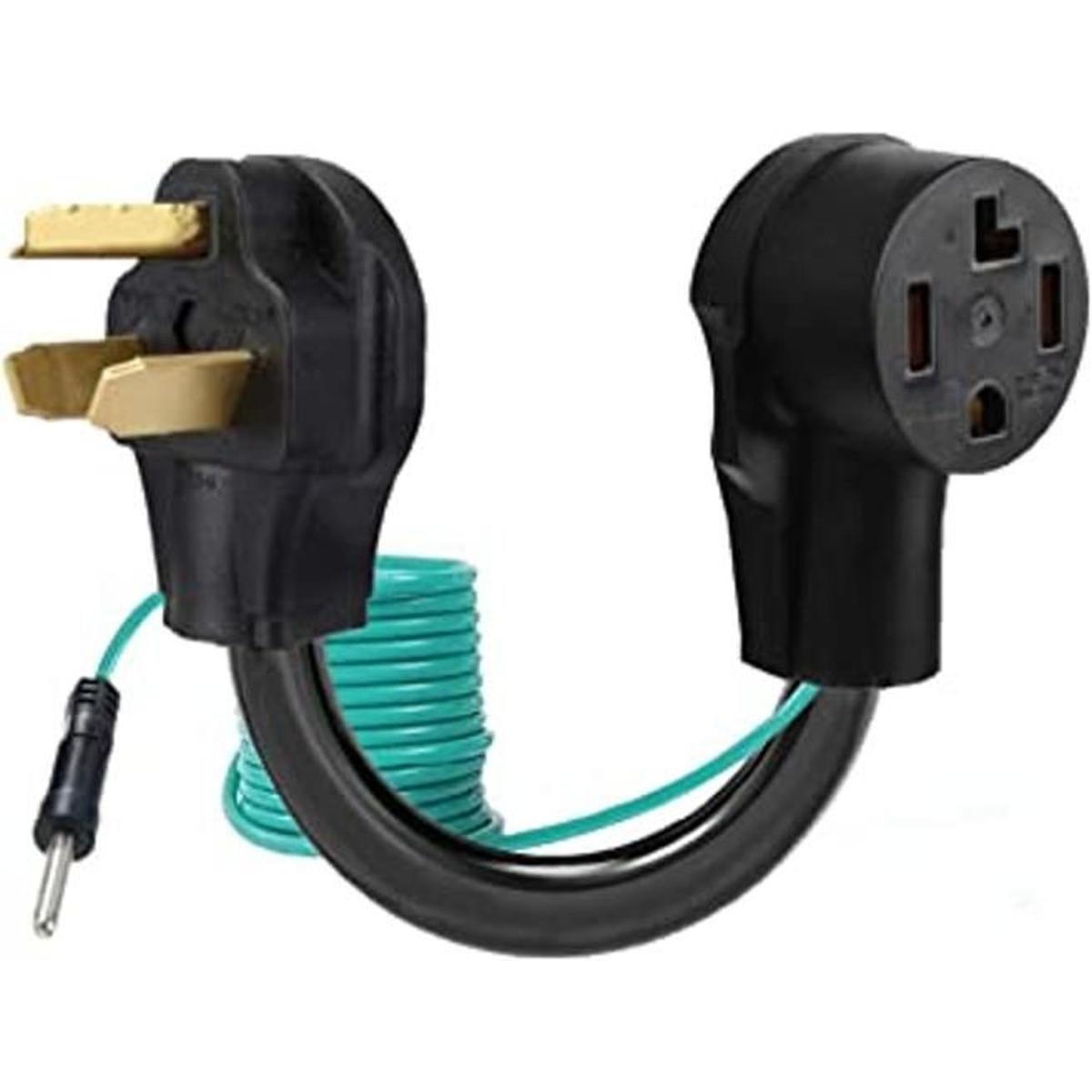 Eversimpleinc Adaptador de enchufe de secadora de 4 puntas