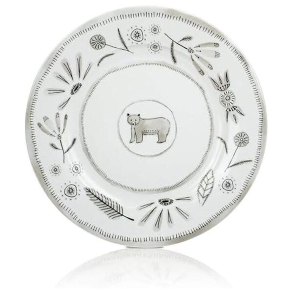 Everything Kitchens Vajilla de 16 piezas con tazas Bear