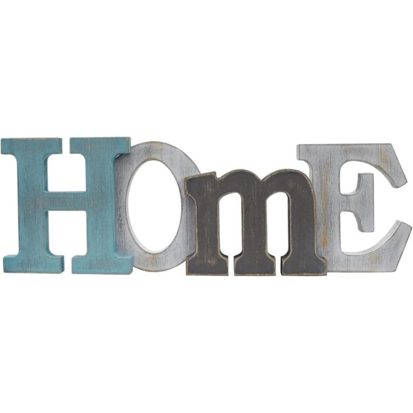Eview Letras de madera decorativa de madera con texto en_1