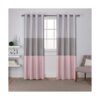 Exclusive Home Curtains Par de paños de cortina rústica a_1