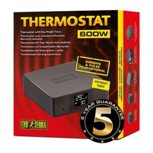 Exo Terra Termostato con temporizador de día y noche para