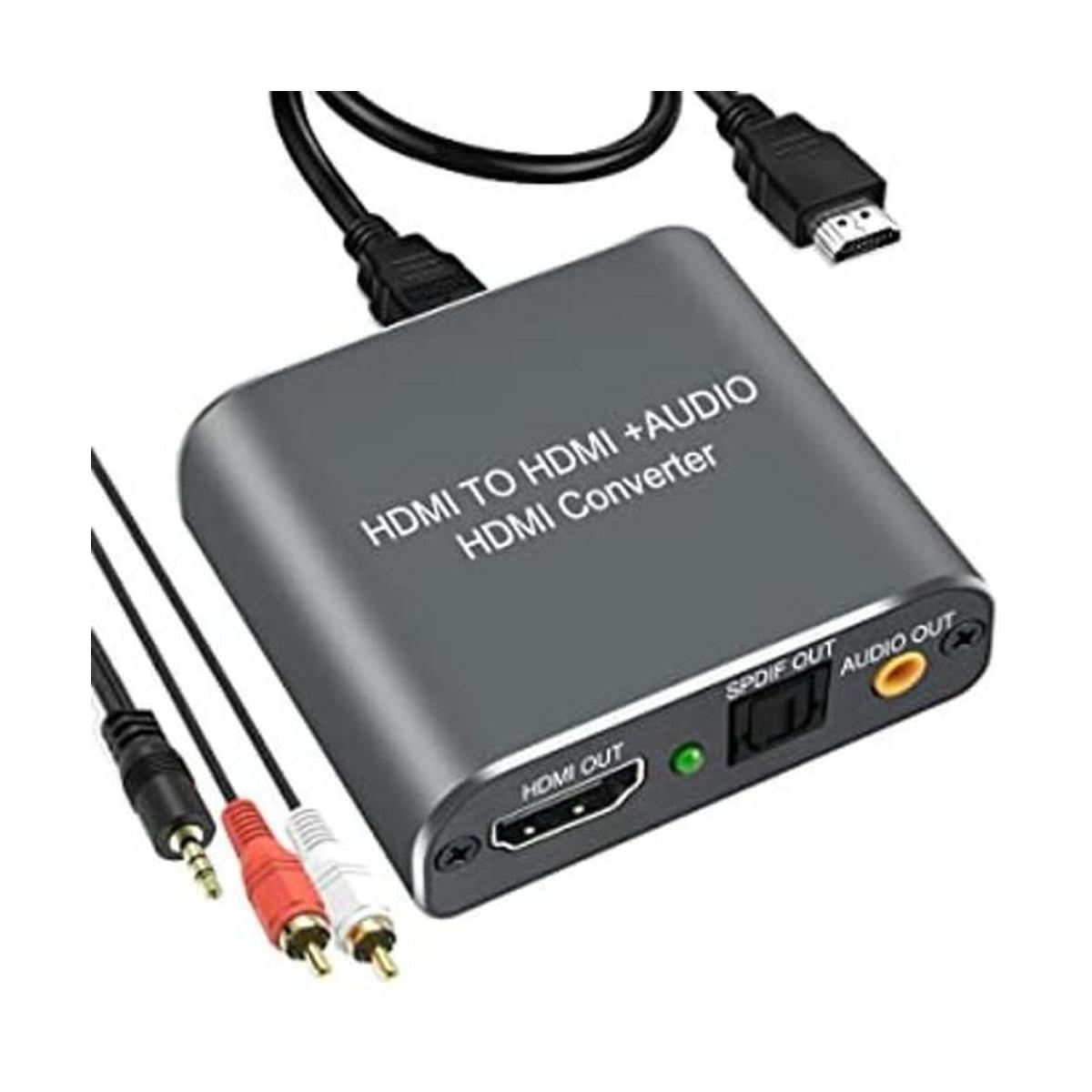 Extractor de audio HDMI 4K Hdiwousp HDMI a HDMI Audio