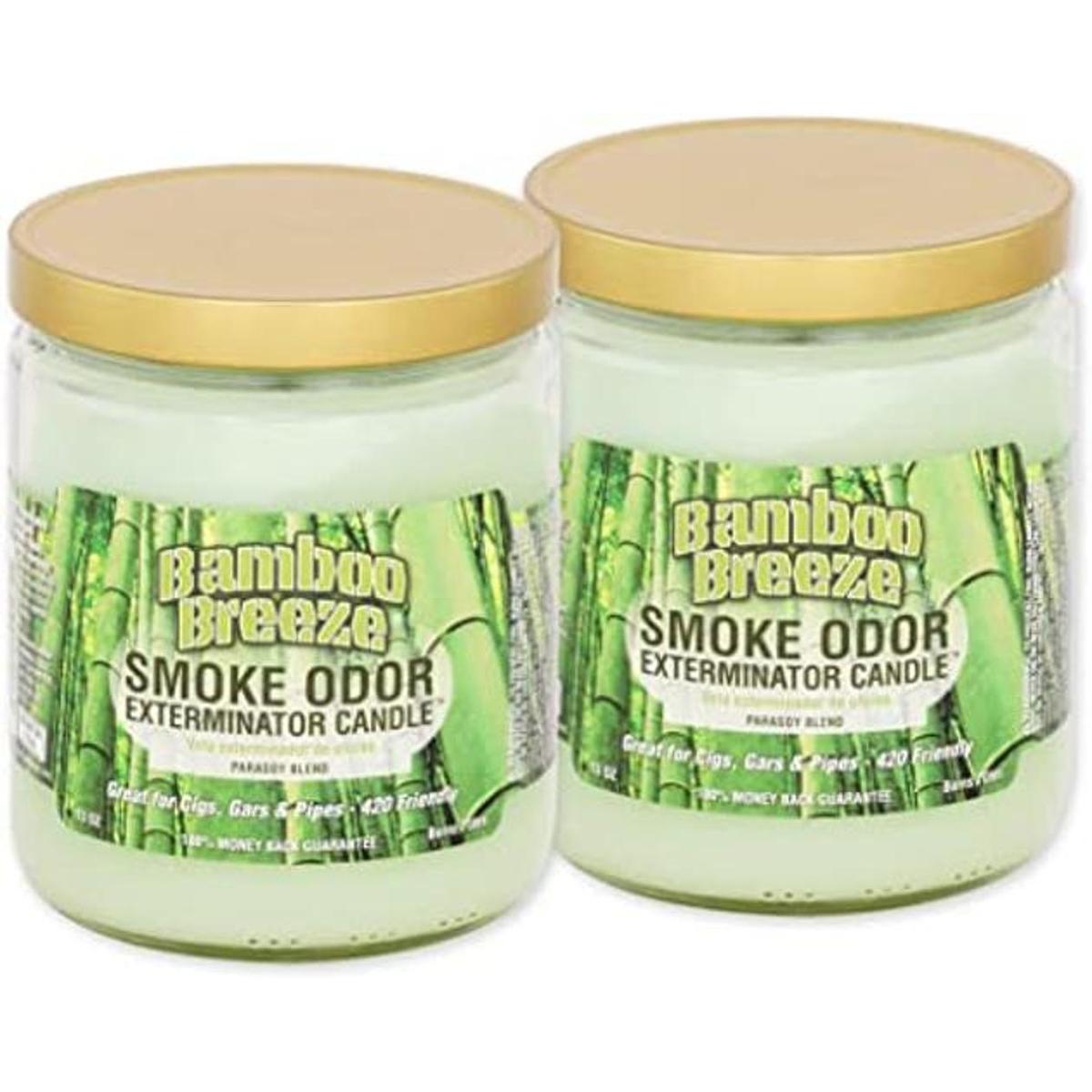 Exterminator Vela en tarro aroma a humo