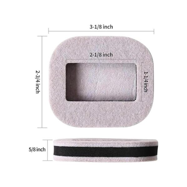 Ezprotekt Copas giratorias de fieltro almohadillas de_2