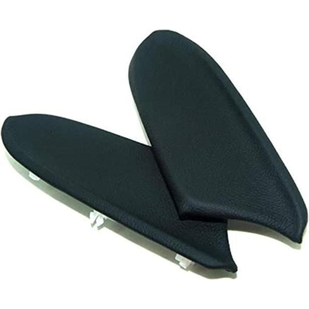 Ezzy Auto Par de reposabrazos reposabrazos de vinil para