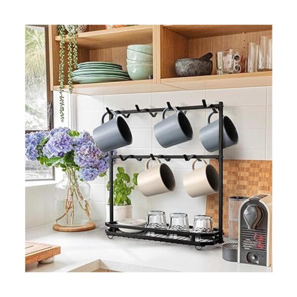 FANGSUN Soporte grande para tazas de café soporte para_2
