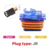 FEETECH FS90RZ Micro servomotor de rotación continua de_5