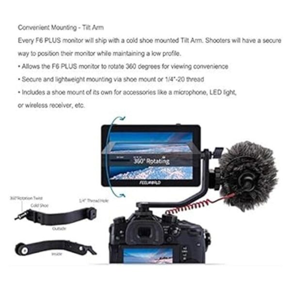 FEELWORLD F6 Plus 5.5 pulgadas 3D pantalla táctil IPS_2