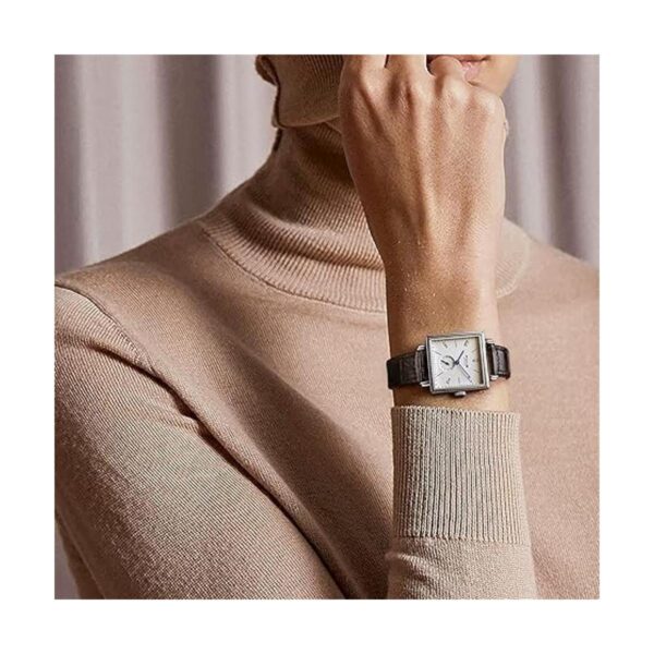 FEICE Reloj minimalista de cristal de zafiro para mujer_3