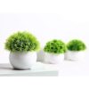 FEILANDUO 4 piezas de mini plantas artificiales en maceta_4