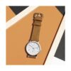 FEICE Relojes de hombre Bauhaus diseño automático reloj