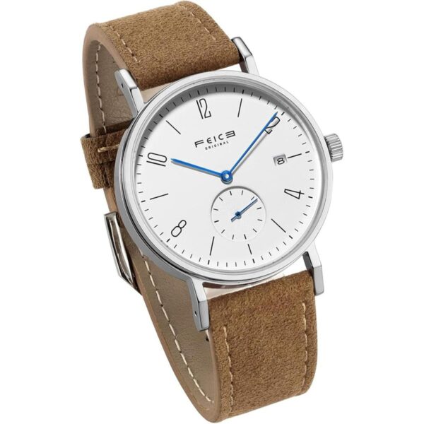 FEICE Relojes de hombre Bauhaus diseño automático reloj