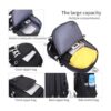 FENGDONG Mochila escolar para niñas adolescentes y niñas_3