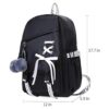 FENGDONG Mochila escolar para niñas adolescentes y niñas_4