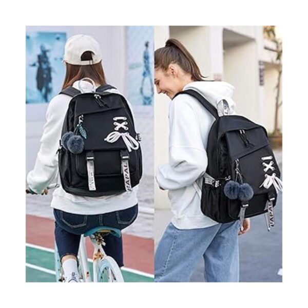 FENGDONG Mochila escolar para niñas adolescentes y niñas_6