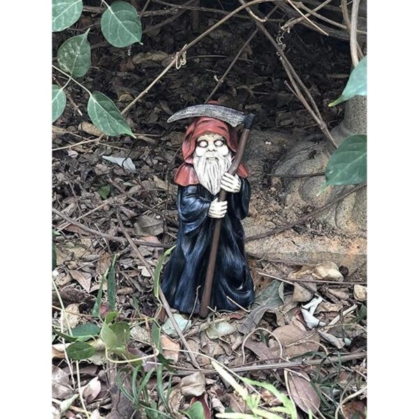 FICITI Estatua de parcador de gnomos de jardín gnomo_4