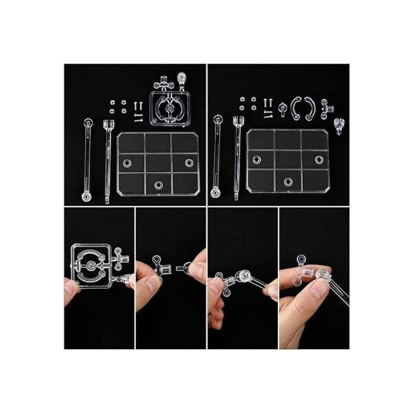 FINGERINSPIRE 8 piezas de soporte de figura de acción para_4