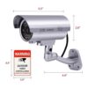 FITNATE Cámara de seguridad simulada 4 paquetes de_5