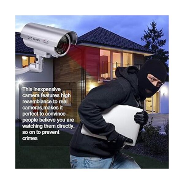 FITNATE Cámara de seguridad simulada 4 paquetes de_4