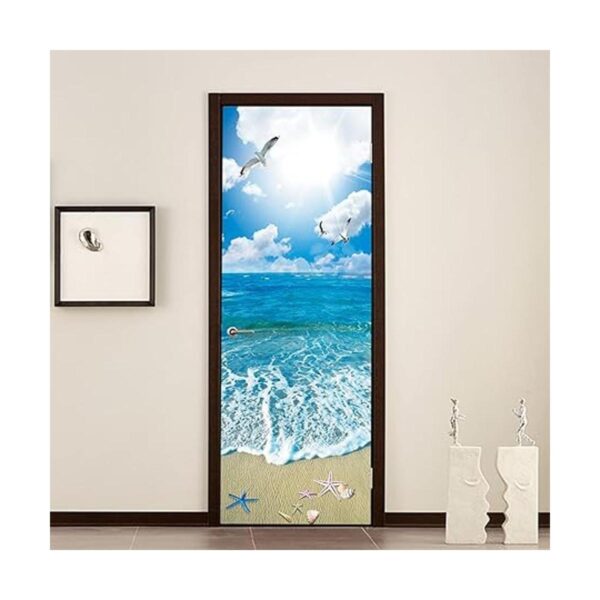 FLFK Adhesivos autoadhesivos para puerta de sol en 3D_2