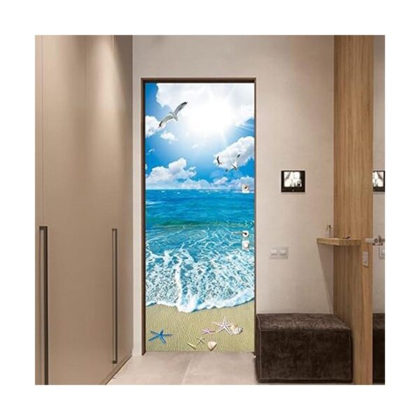 FLFK Adhesivos autoadhesivos para puerta de sol en 3D_6