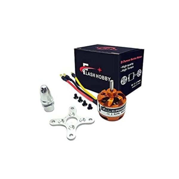 FLASH HOBBY D2822 Motor sin escobillas 2600KV 23S para RC_1
