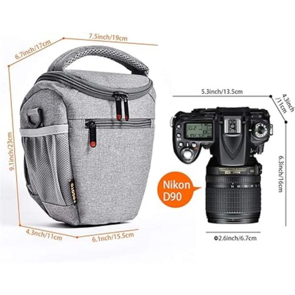 FOSOTO Bolsa compacta para cámara réflex digital