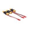 FPVDrone XT60 conectores macho a hembra con JST hembra en