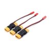 FPVDrone XT60 conectores macho a hembra con JST hembra en