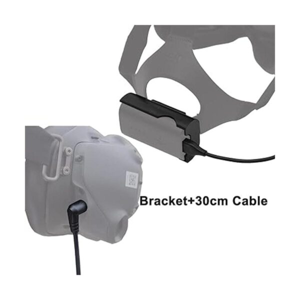 FPV Cable de alimentación y soporte de batería para gafas_2
