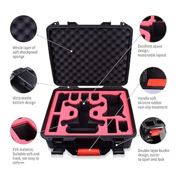 FPVtosky Funda profesional para DJI FPV resistente al agua_4