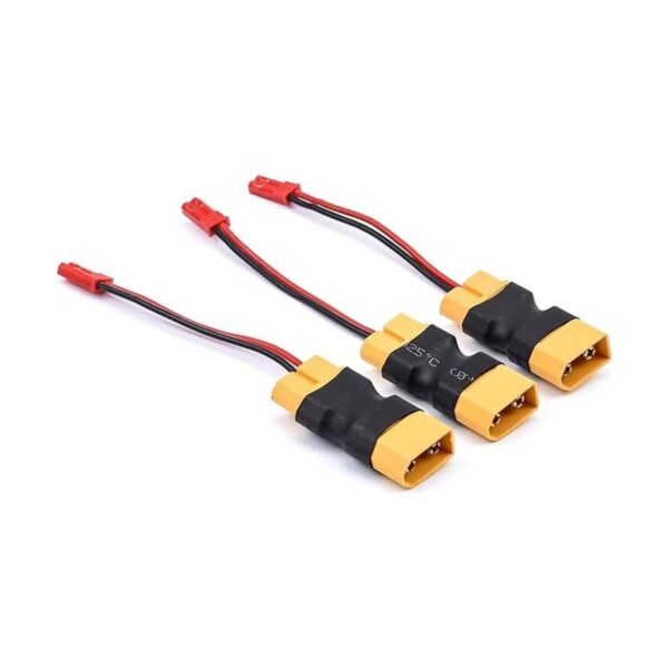 FPVDrone XT60 conectores macho a hembra con JST hembra en