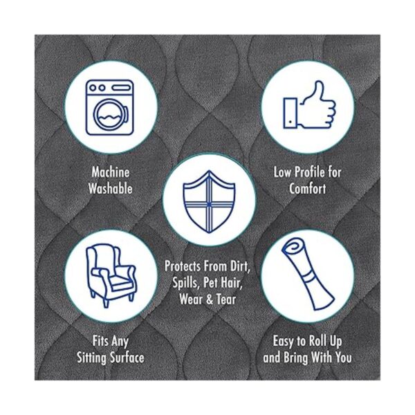 FRESH IDEAS Protector de asiento de viaje impermeable y