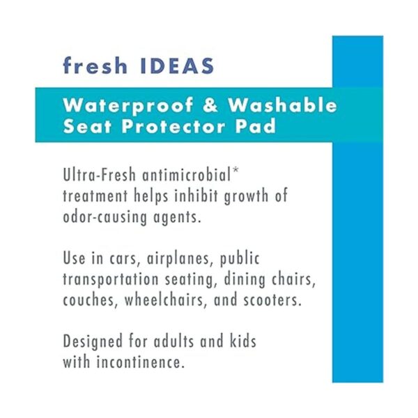 FRESH IDEAS Protector de asiento de viaje impermeable y