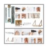 FRIADE Estantes flotantes de madera de pared estantes