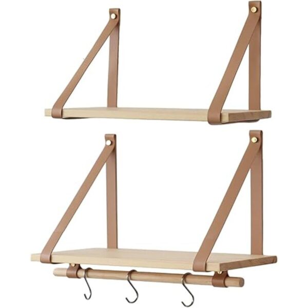 FRIADE Estantes flotantes de madera de pared estantes
