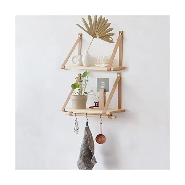 FRIADE Estantes flotantes de madera de pared estantes